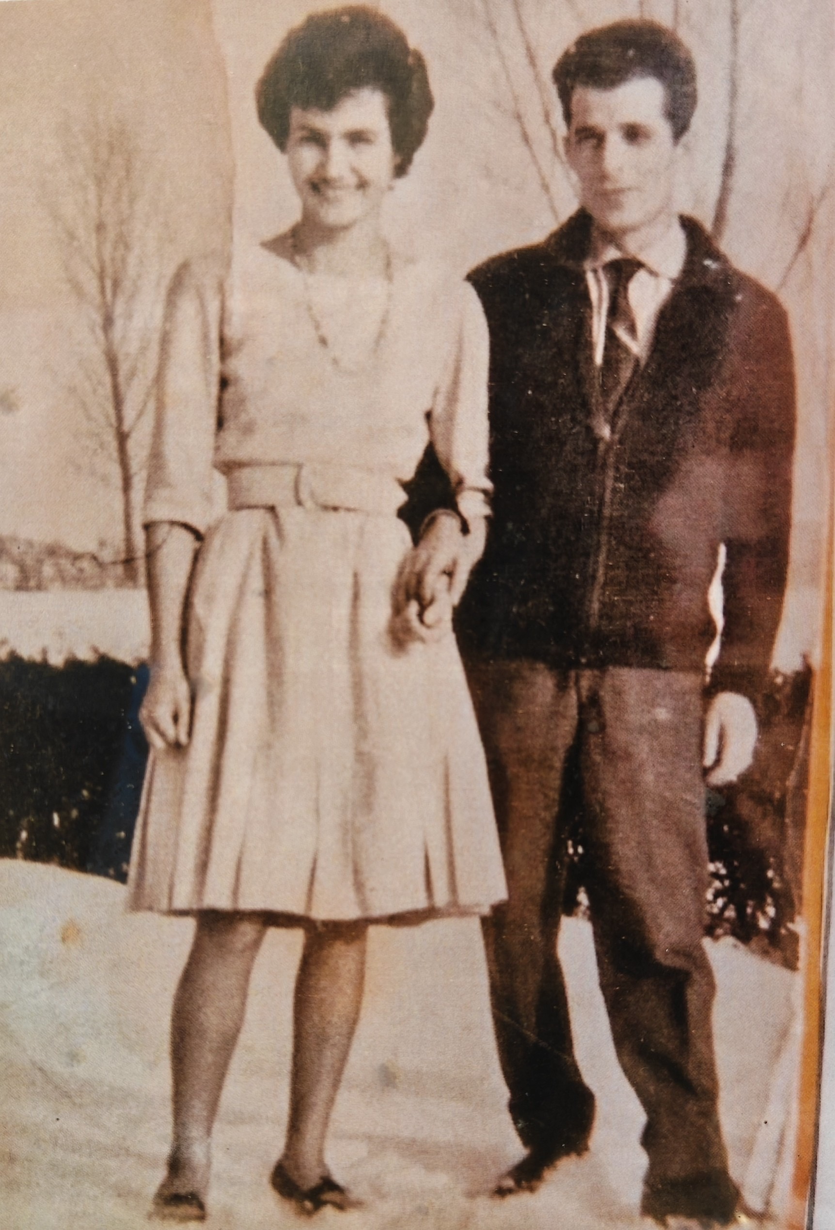 Historisches Foto des Gründerpaares