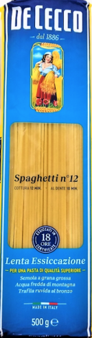De Cecco Spaghetti n°12 500g