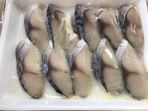 Kagerer Makrelle Shime Saba mariniert Topping 160 g Kagerer Makrelle Shime Saba mariniert Topping 160 g