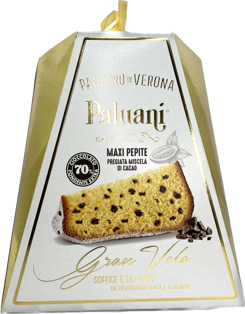 Pandoro di Verona Gran Velo mit Schokoladenstückchen 750g 