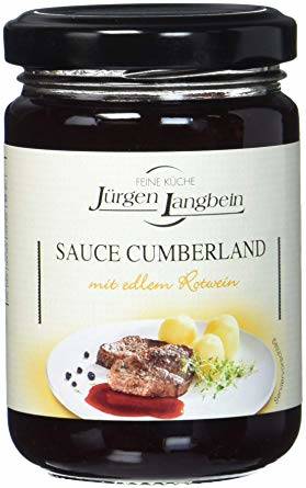Sauce Cumberland mit edlem Rotwein 125 ml Sauce Cumberland mit edlem Rotwein 125 ml