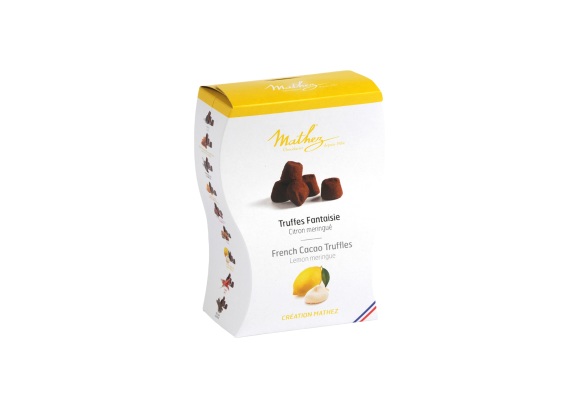 Mathez Trüffelschokolade mit Zitrone 250 g Mathez Trüffelschokolade mit Zitrone 250 g
