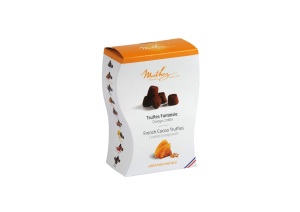 Mathez Trüffelschokolade mit Orange 250 g