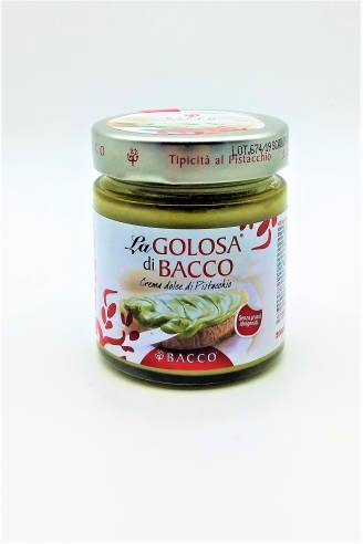 Pistaziencreme La Golosa di Bacco Crema Dolce di Pistacchio 200g