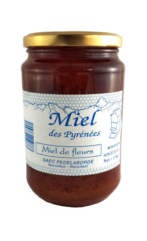 Miel des Pyreness Miel de fleurs 1000 g