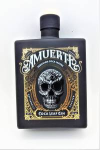 Amuerte Coca Leaf Gin Black 700 ml