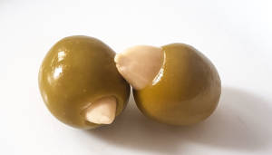 Amalthia S.A. Grüne Oliven mit Mandeln 500 g