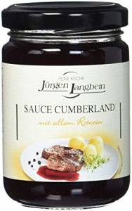 Jürgen Langbein Sauce Cumberland mit edlem Rotwein 125 ml