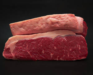 Irish Nature Ochsen Roastbeef 1/2 Stück vakuumiert frisch ca. 2800 g