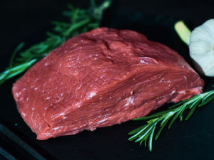 La Montura Argentinisches Herz der Hüfte vakuumiert frisch 1 Stück ca. 2600 g