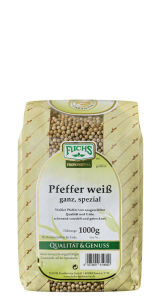 Pfeffer weiß ganz, spezial 1000 g