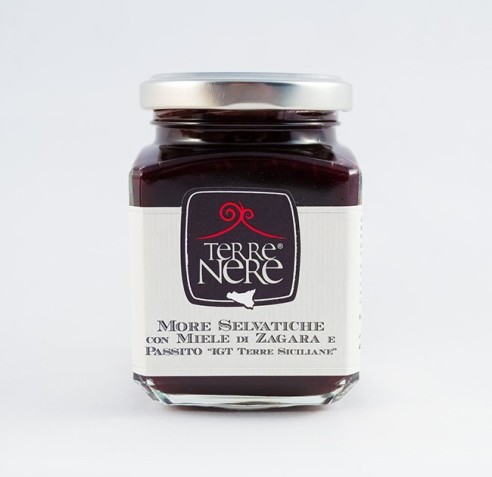 Konfitüre wilde Brombeeren mit Zagara-Honig 240 g