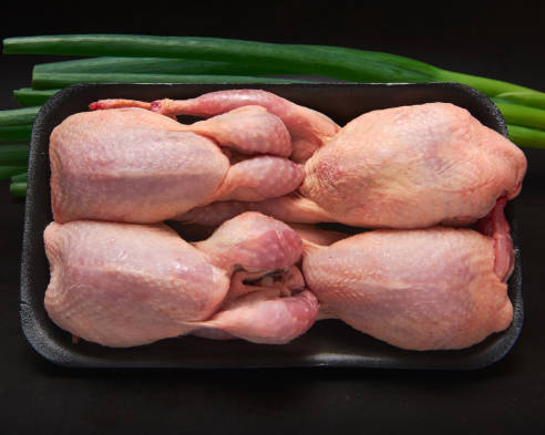 Volaille Francaise Wachteln frisch 4 Stück ca 700 - 800 g Volaille Francaise Wachteln frisch 4 Stück ca 700 - 800 g